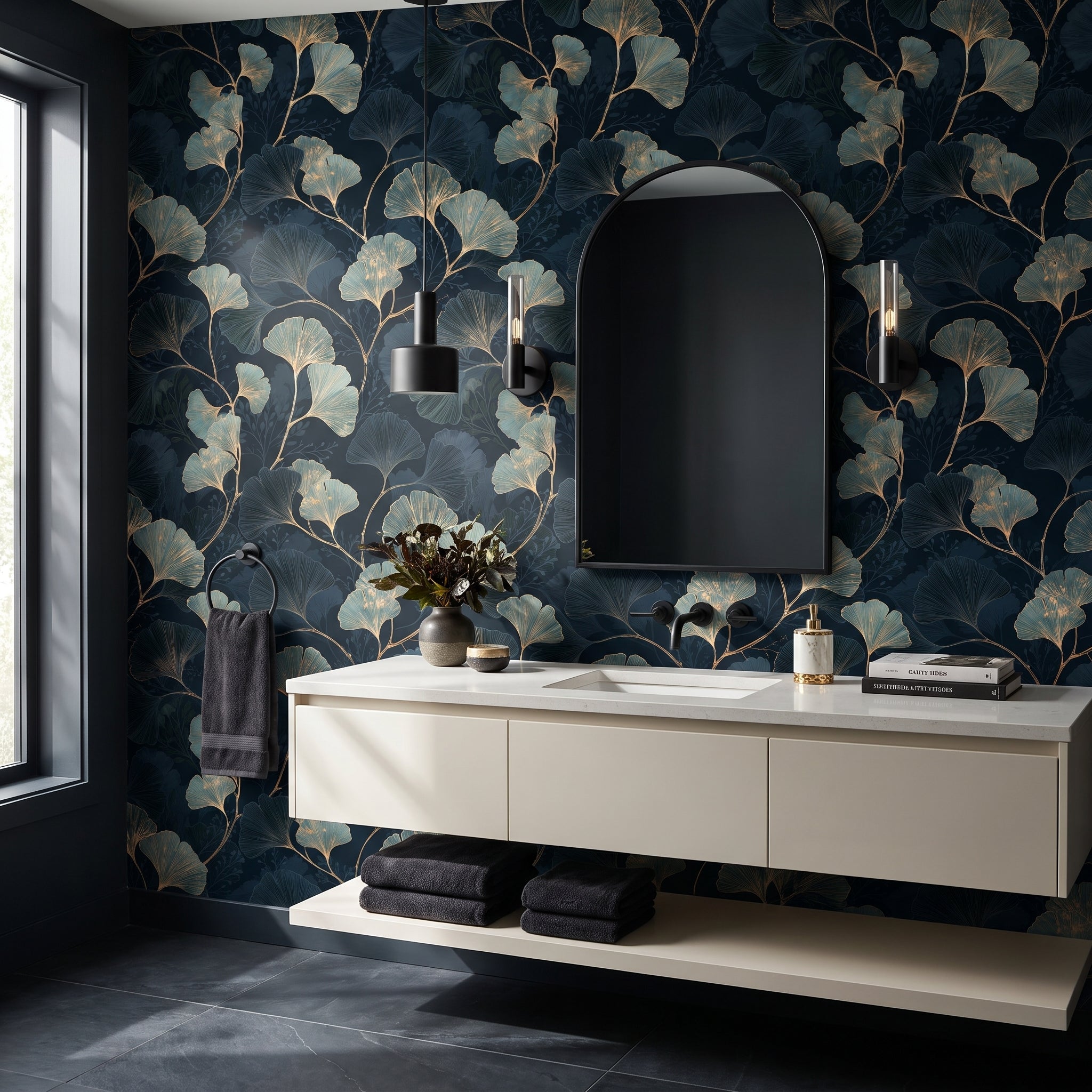 Ginkgo Shadows — styled room 2