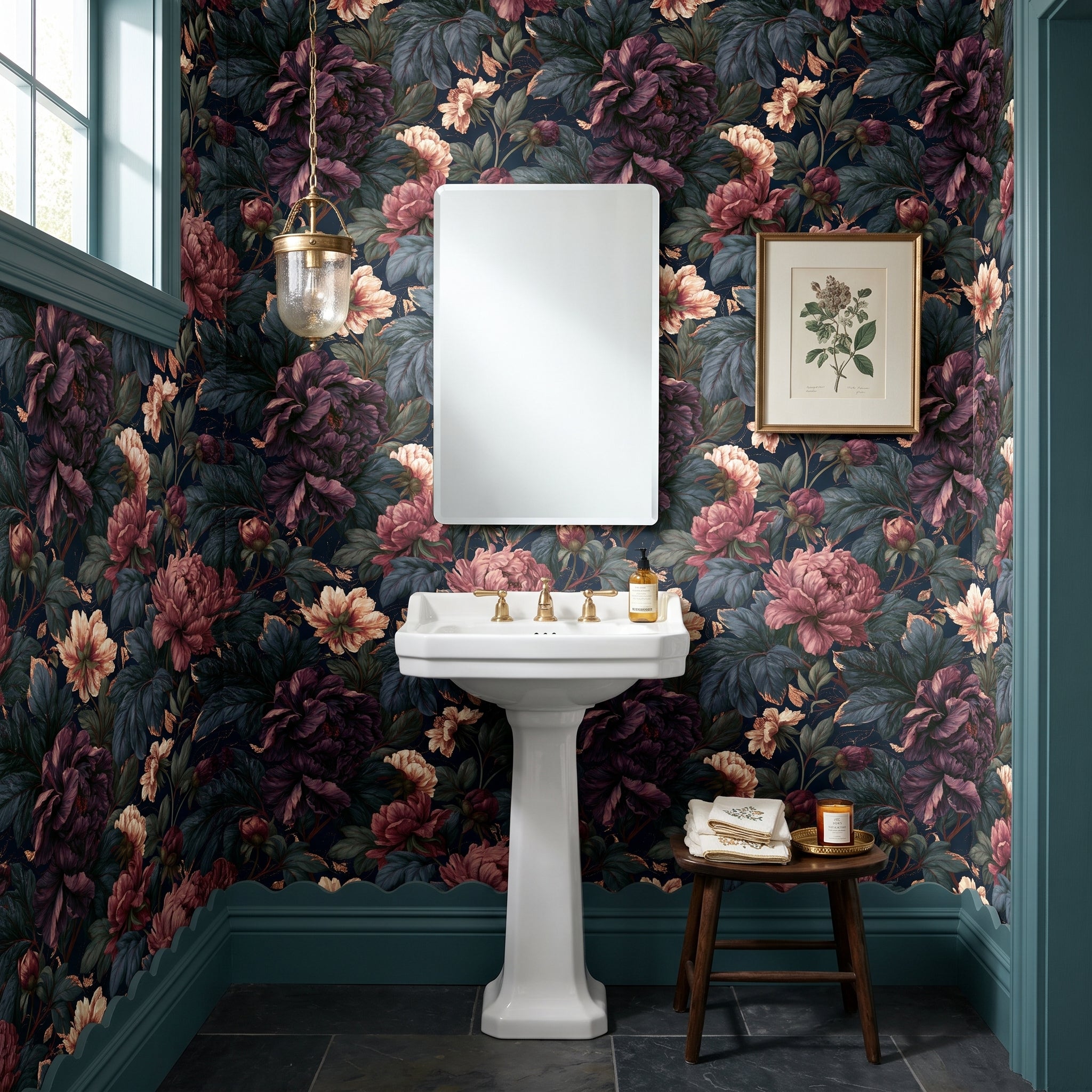 Shadowed Peony — styled room 2