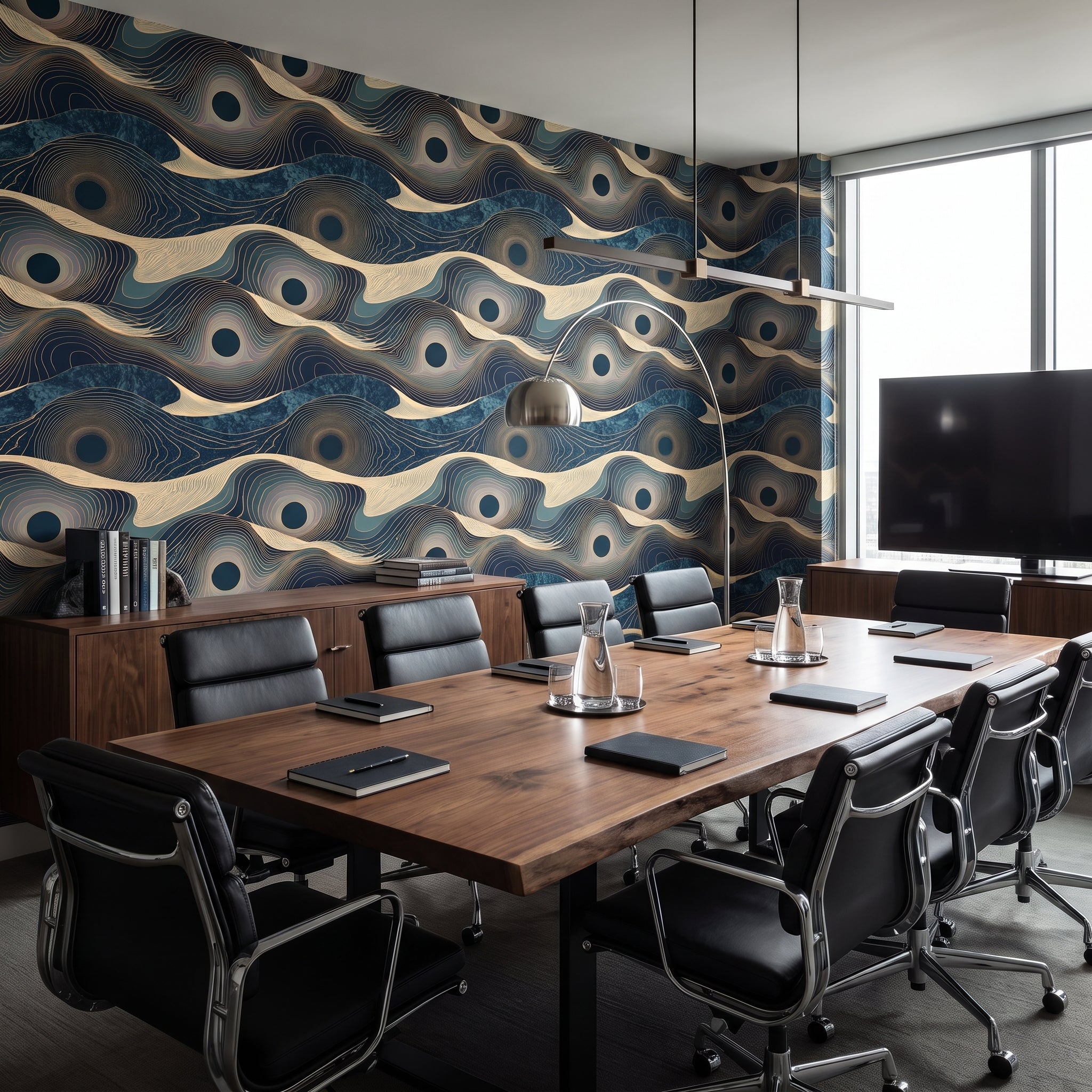 Topographic Tide — styled room 1
