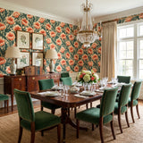 Ember Peony Scroll — styled room 3