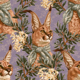Spectacled Lynx Society — wallpaper pattern