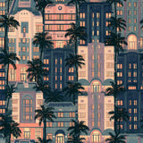 Avenida Dusk — wallpaper pattern