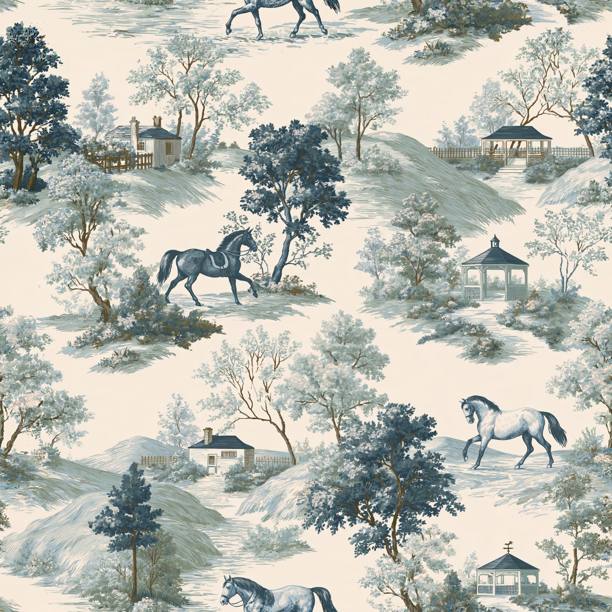 Estate Grounds — wallpaper pattern