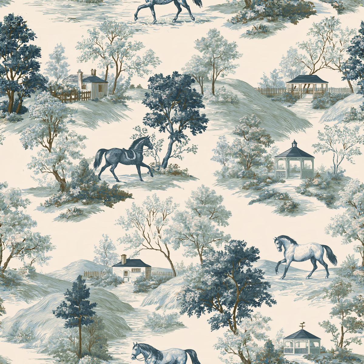 Estate Grounds — wallpaper pattern