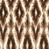 Ikat Espresso — wallpaper pattern