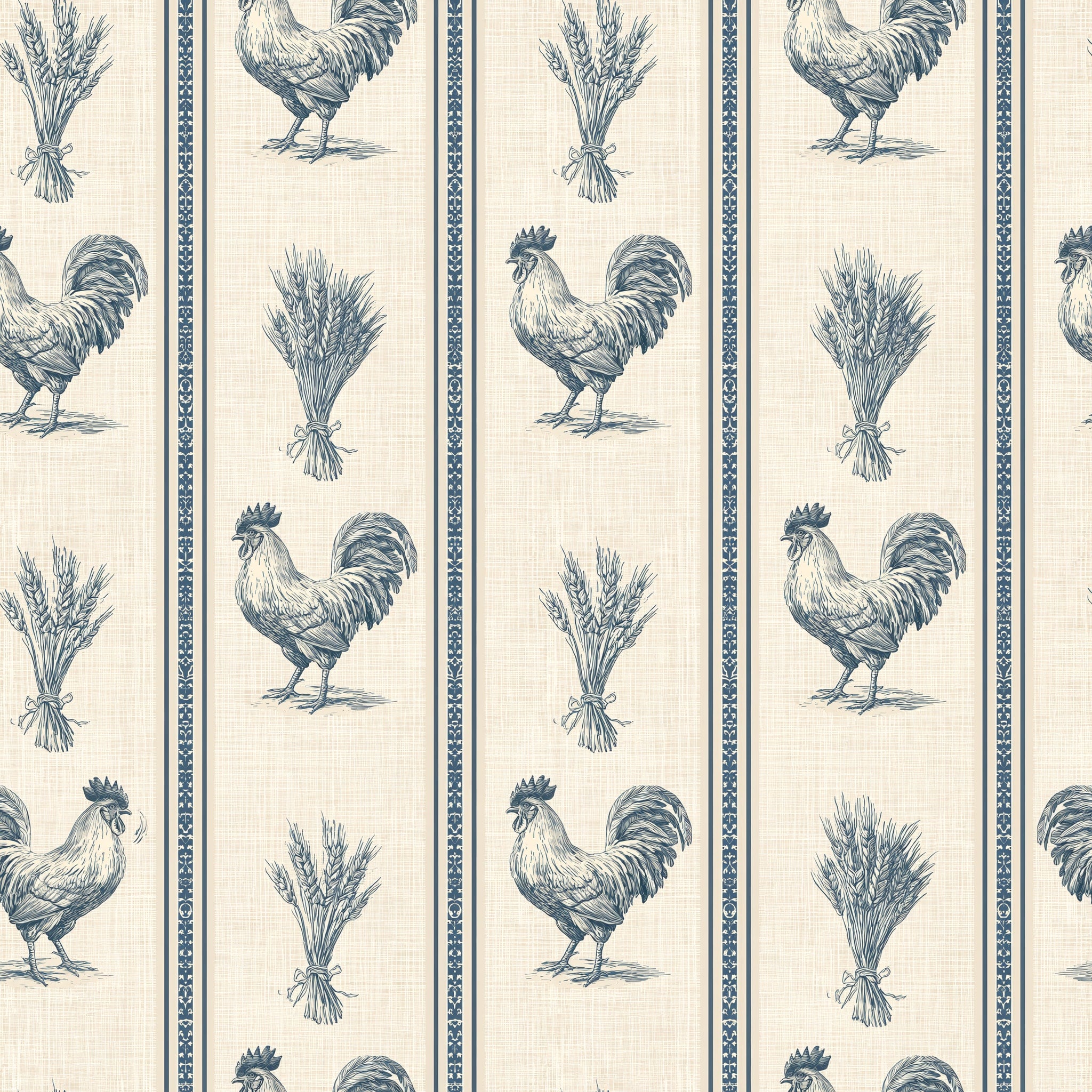 The Miller's Row — wallpaper pattern