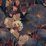 Mandrill Menagerie — wallpaper pattern