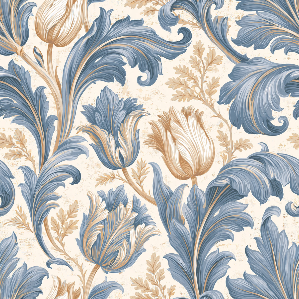 Acanthus Sweep — wallpaper pattern