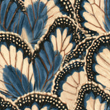 Cobalt Wing Overlap — wallpaper pattern