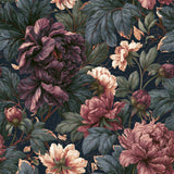 Shadowed Peony — wallpaper pattern