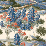 Bluebonnet Parish — wallpaper pattern