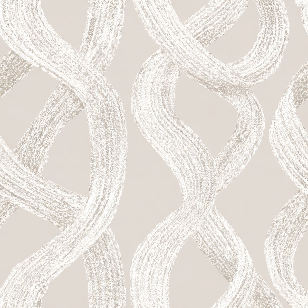 Chalk Braid — wallpaper pattern