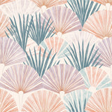 Scalloped Fronds — wallpaper pattern