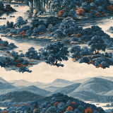 Riverbend Canvas — wallpaper pattern