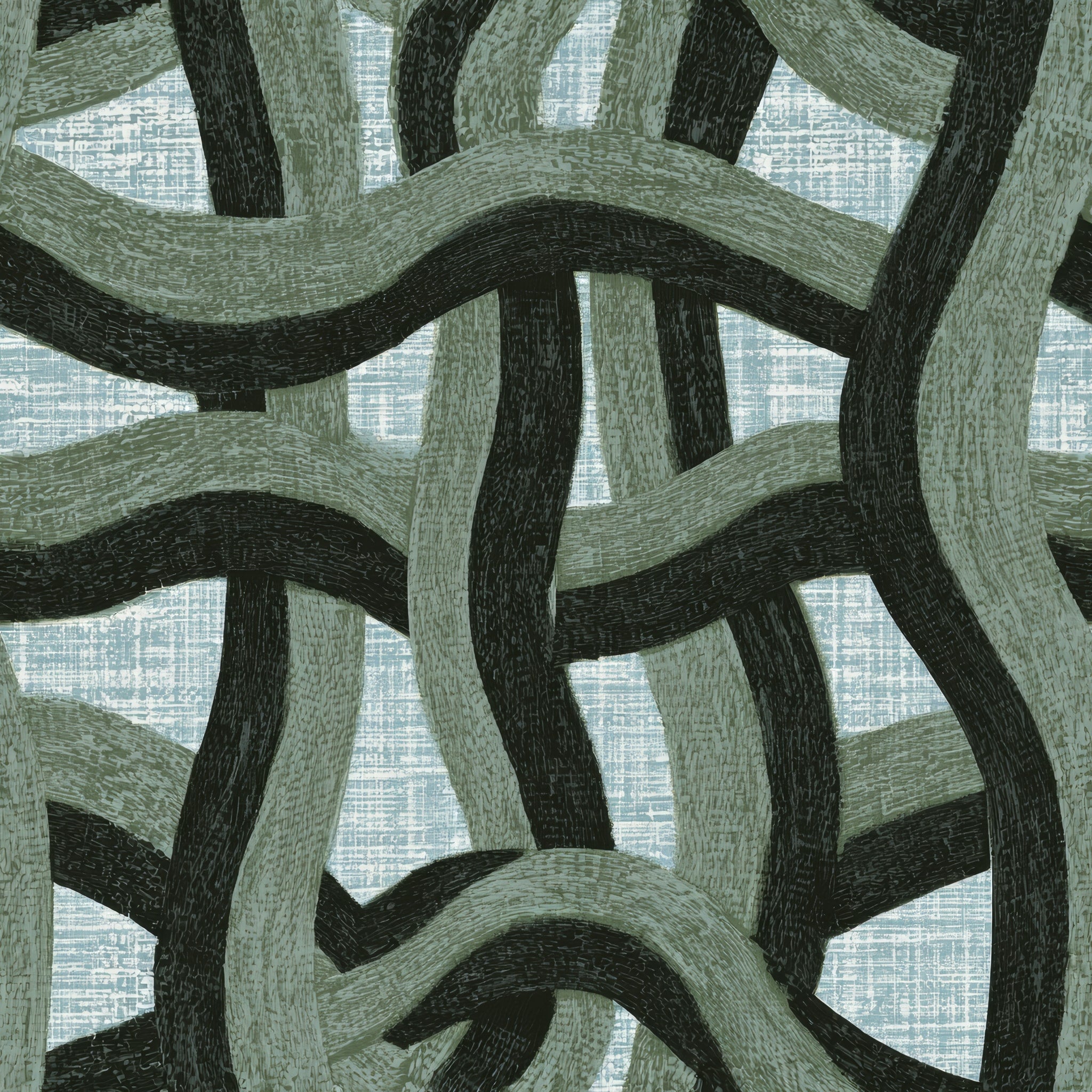 River Bend Loop — wallpaper pattern