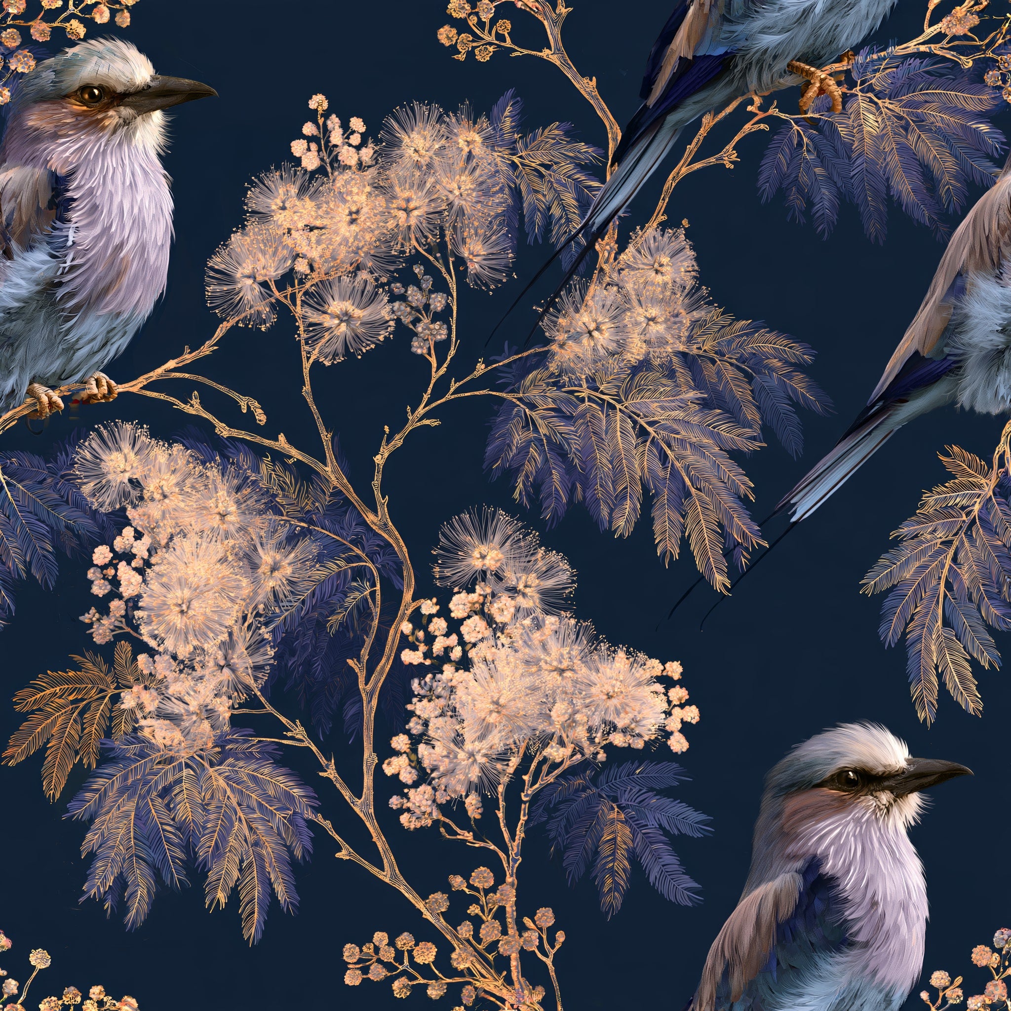 Nightfall Roller — wallpaper pattern