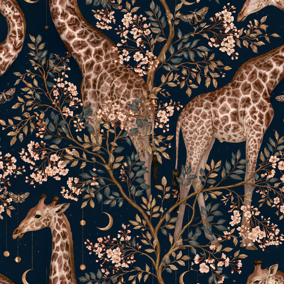 Savanna Starfall — wallpaper pattern