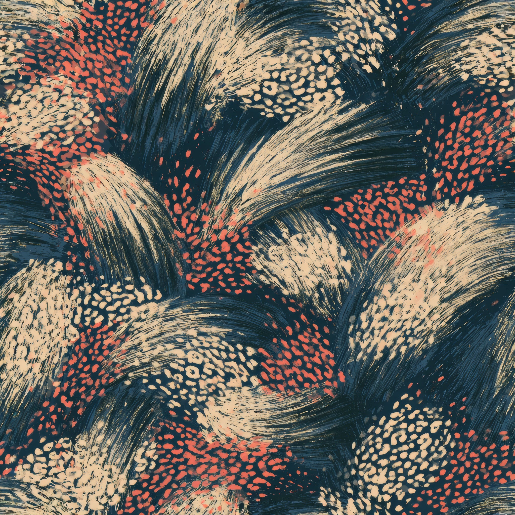 Stippled Current — wallpaper pattern