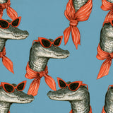 Swamp Socialite — wallpaper pattern