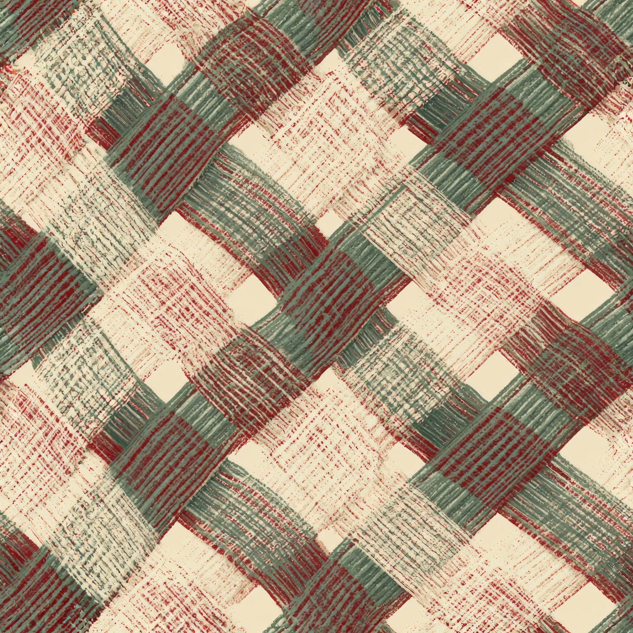 Crosshatch Canopy — wallpaper pattern