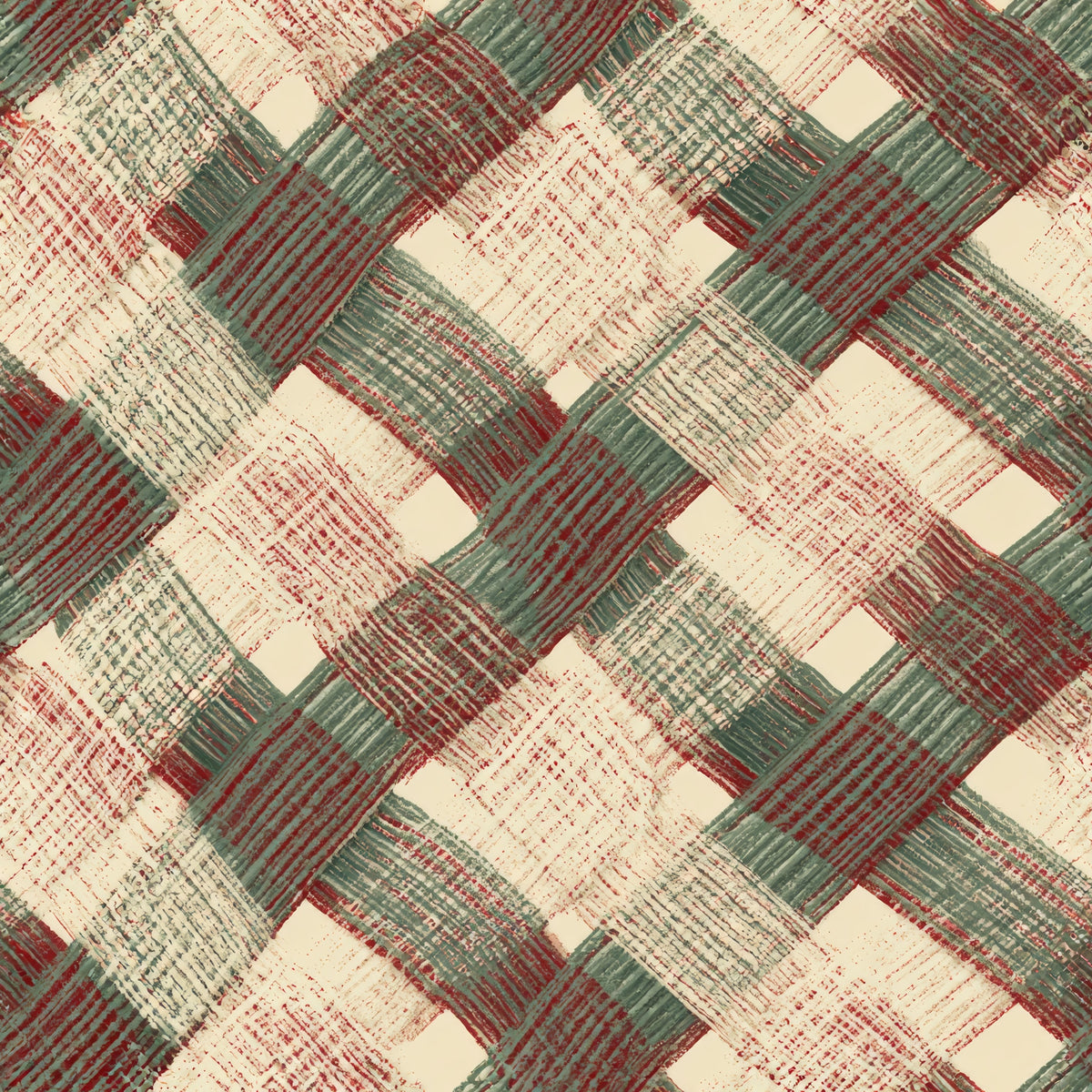 Crosshatch Canopy — wallpaper pattern