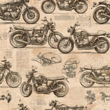 Cafe Racer Archive — wallpaper pattern