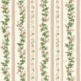 Ribboned Petal Columns — wallpaper pattern