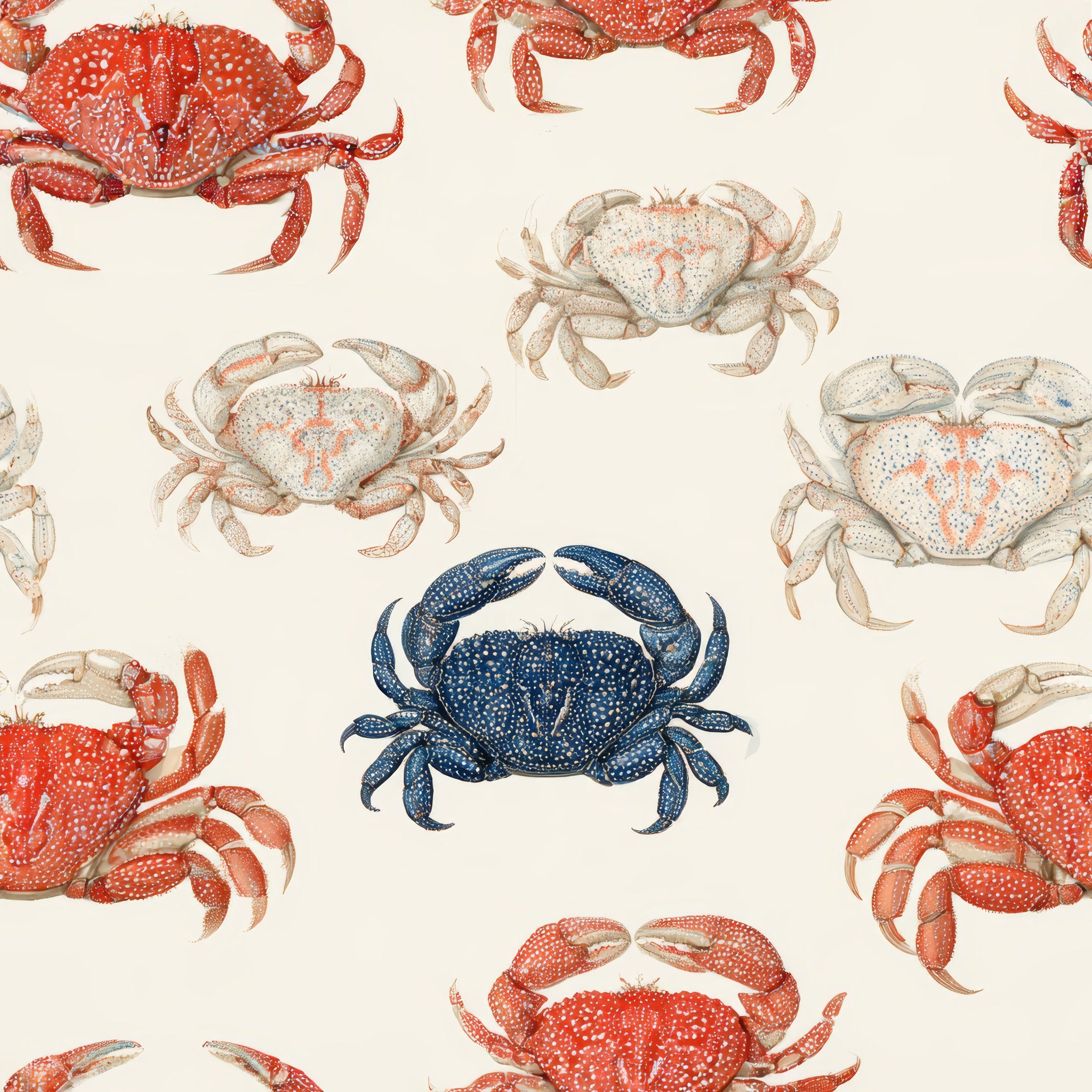 Tidepool Specimens — wallpaper pattern