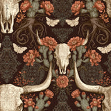 Damask and Bone — wallpaper pattern