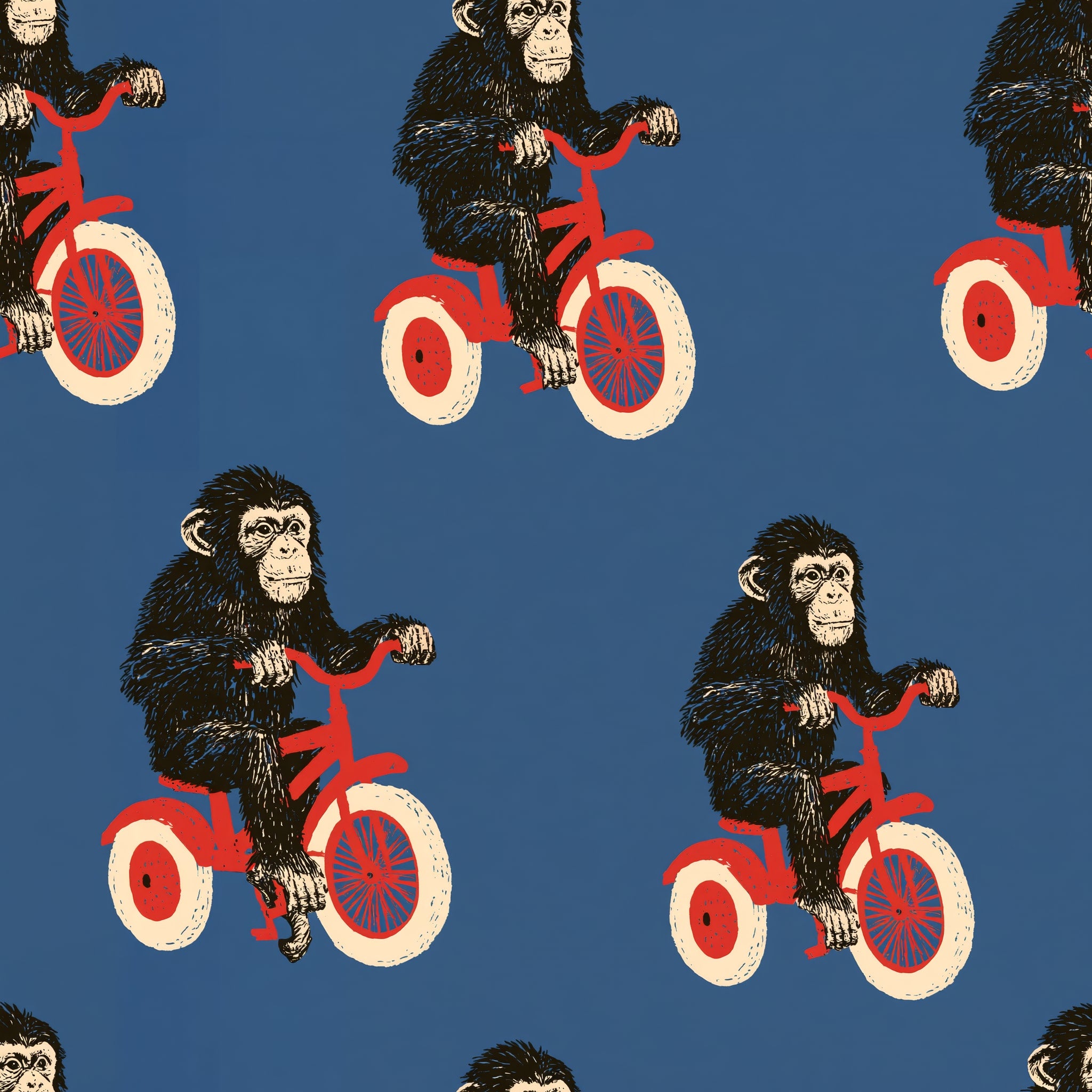 Ape Pedal — wallpaper pattern