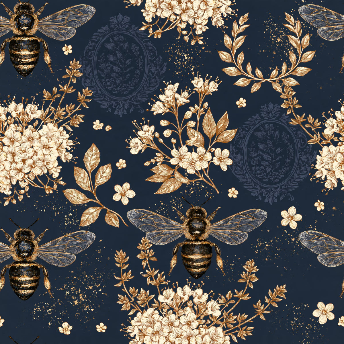 Apiary Archivum — wallpaper pattern