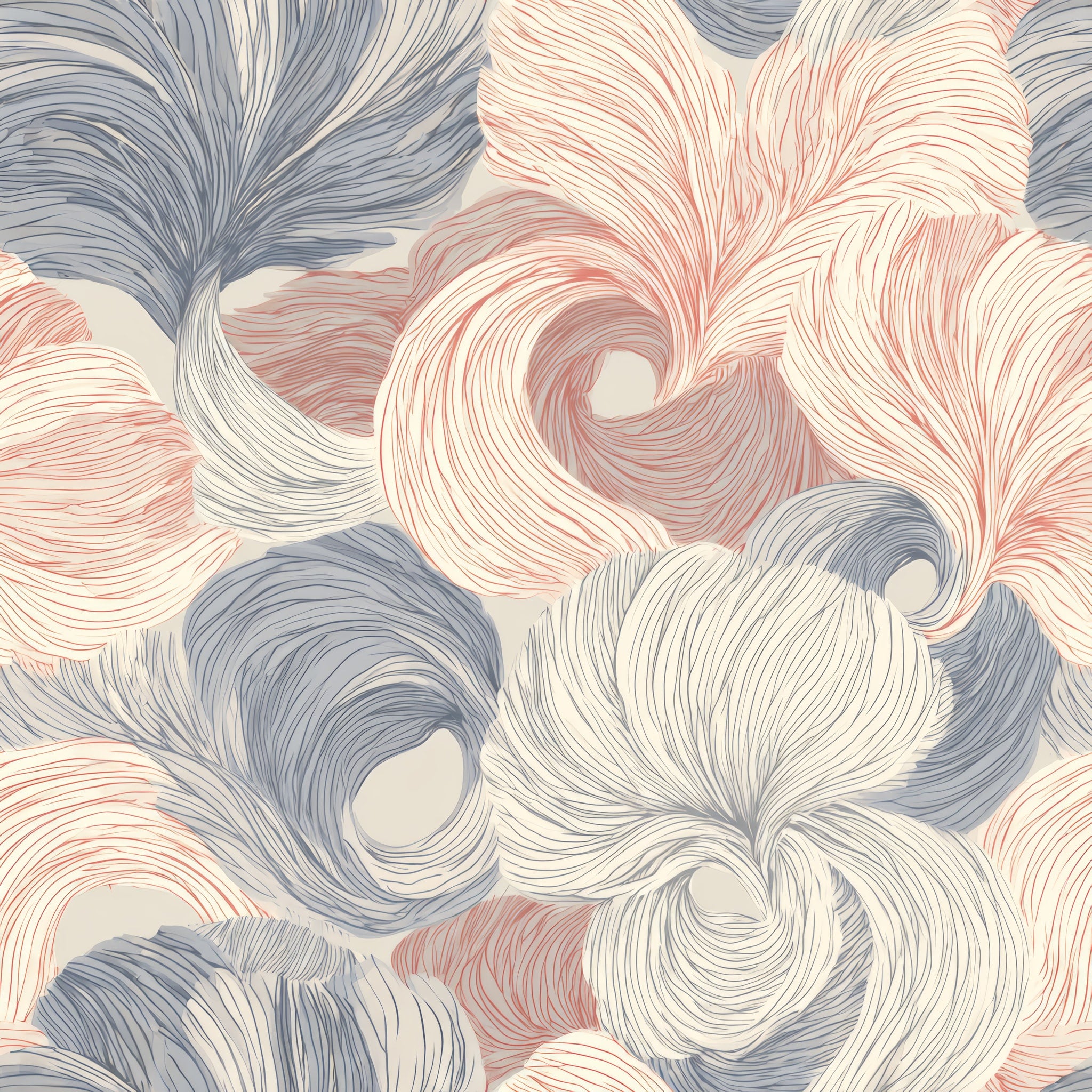 Petal Currents — wallpaper pattern