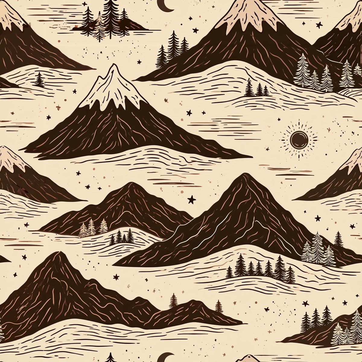 Starward Summit — wallpaper pattern