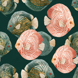 Discus Current — wallpaper pattern