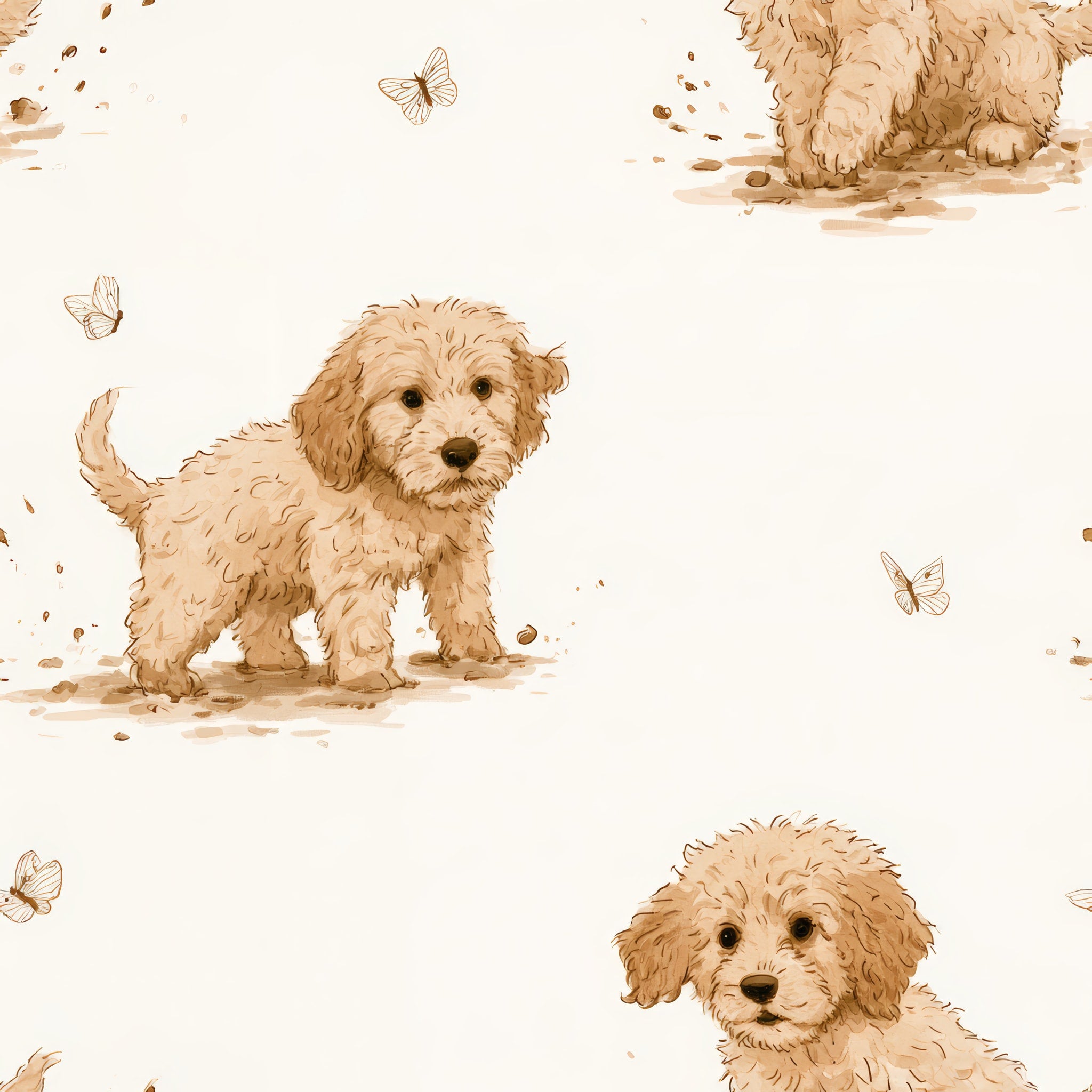 Sketchbook Doodle — wallpaper pattern