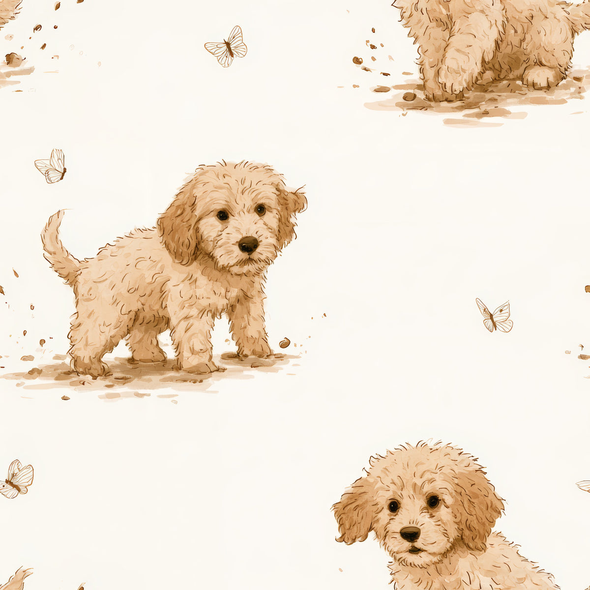 Sketchbook Doodle — wallpaper pattern