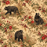 Bears in the Briar — wallpaper pattern