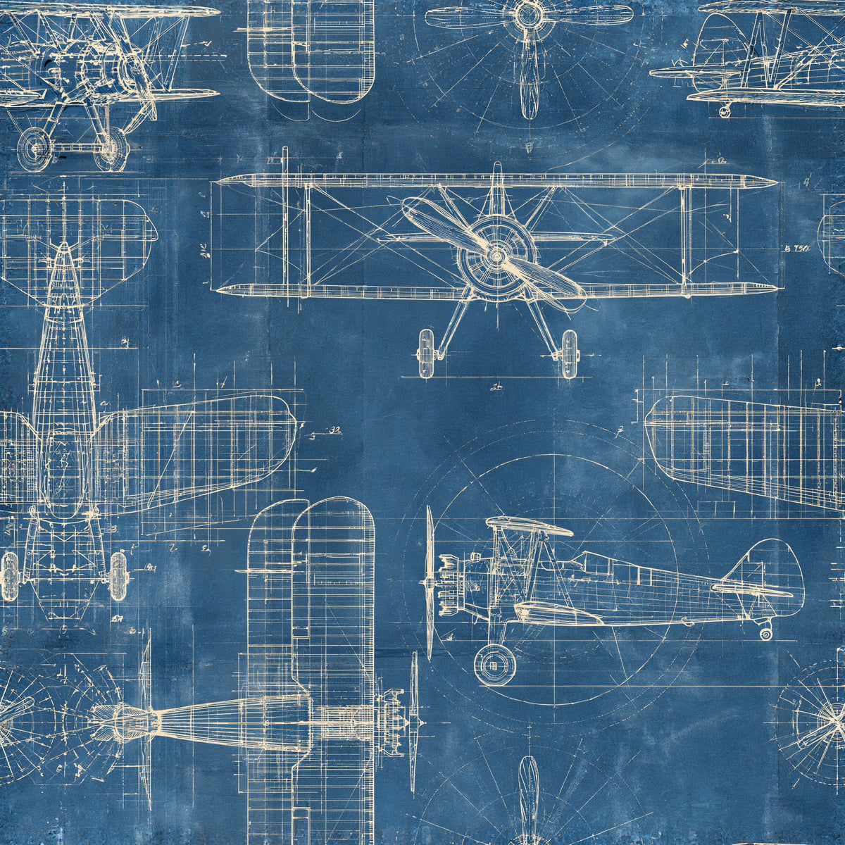 Propeller Draft — wallpaper pattern