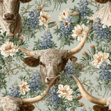 Longhorn Bramble — wallpaper pattern