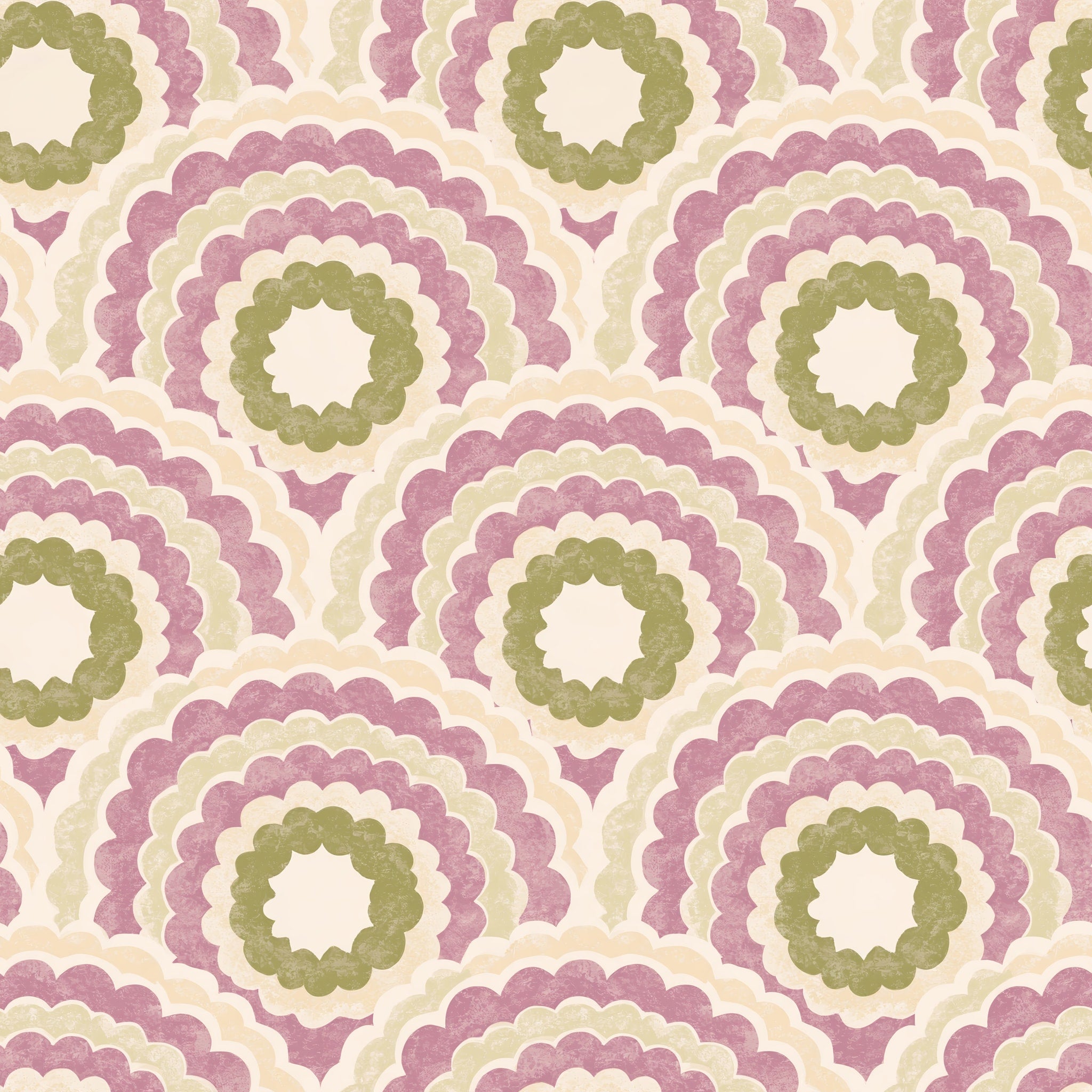 Scallop Canopy — wallpaper pattern