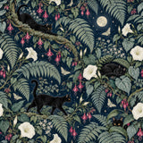 Moonflower Prowl — wallpaper pattern