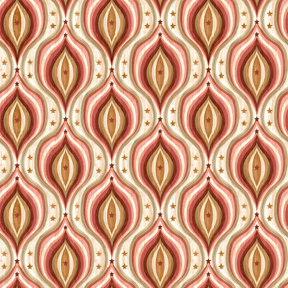 Ogee Stardust — wallpaper pattern