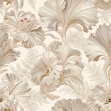 Driftwood Petals — wallpaper pattern