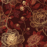 Garnet Contour — wallpaper pattern