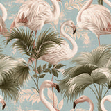 Wading Among Fronds — wallpaper pattern
