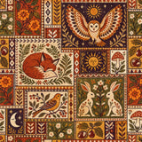 Folkloric Block Print — wallpaper pattern