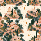Crescent Promontory — wallpaper pattern