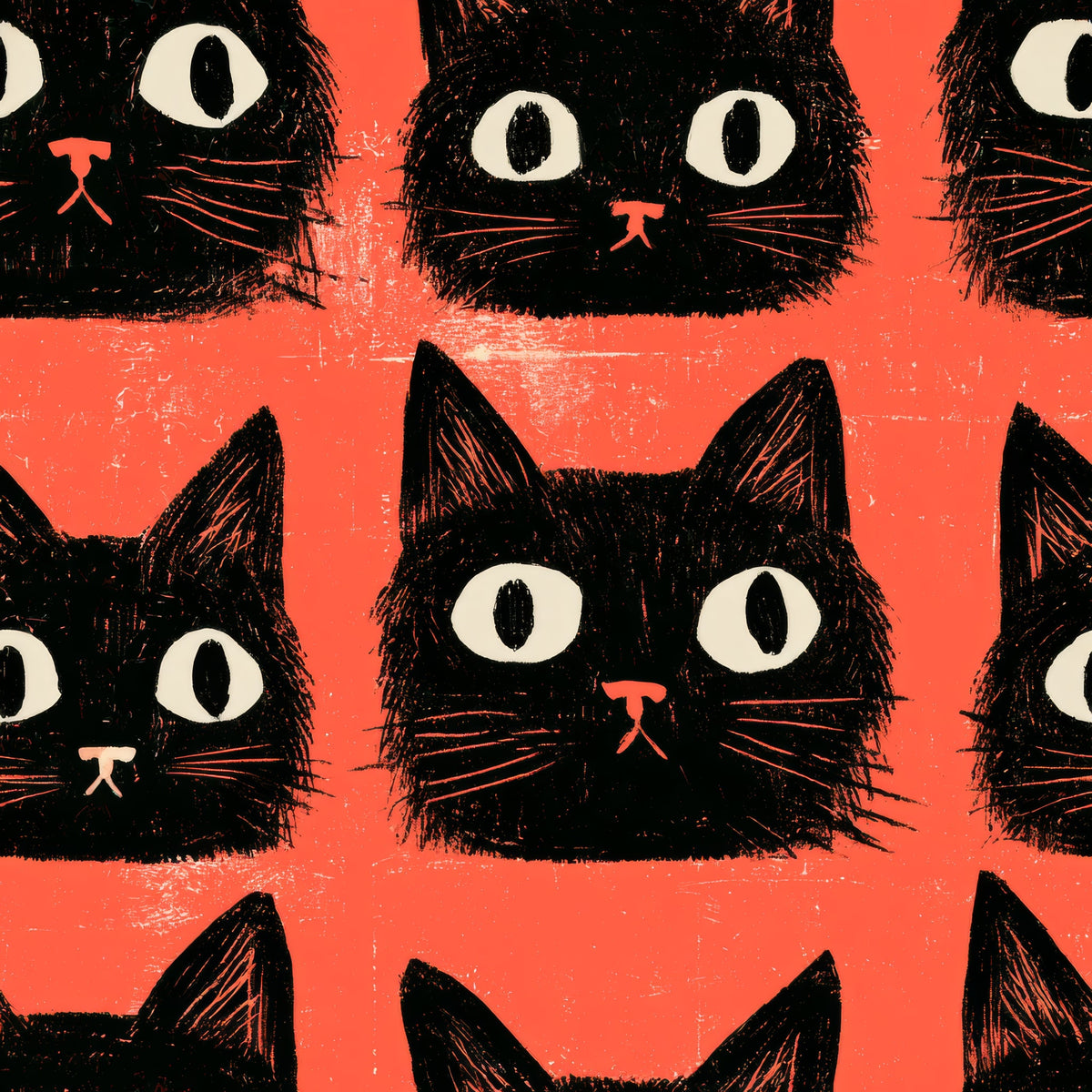 Wide Eyed Watchers — wallpaper pattern