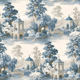 Pavilion by the Water — wallpaper pattern