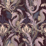 Seahorse Scroll — wallpaper pattern